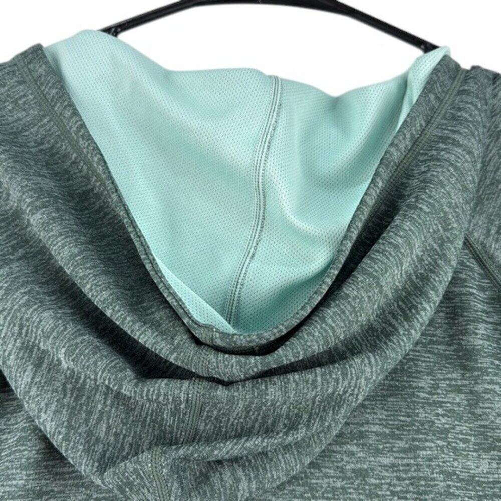 Zella Sweatshirt Green Hooded Women's Size XL - Picture 2 of 5